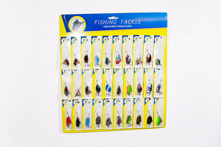 Elevate Your Fishing Game with the 30-Piece Fishing Hook Lure Set